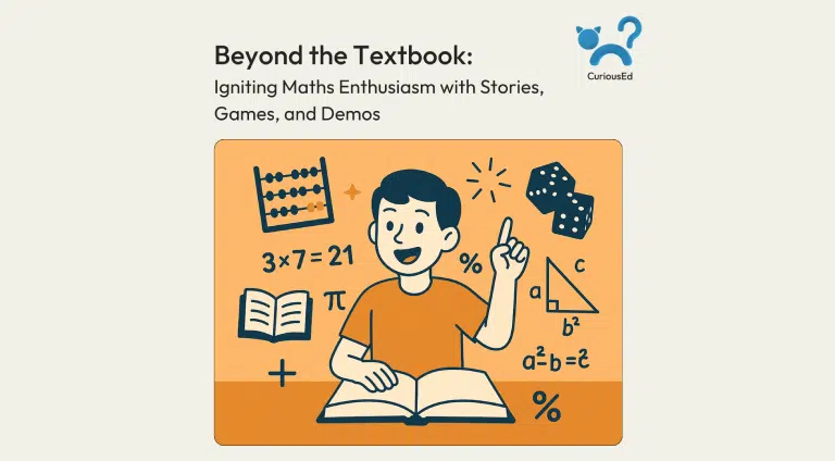 Igniting Maths Enthusiasm with Stories Games and Demos