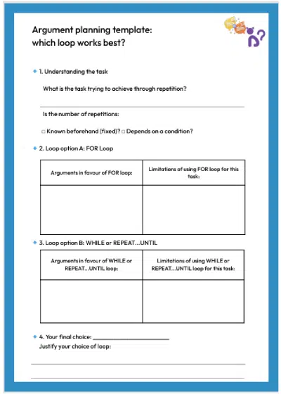 argument-planning-template