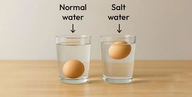 Egg: Density and Buoyancy CuriousEd: The Floating Egg: Density and Buoyancy